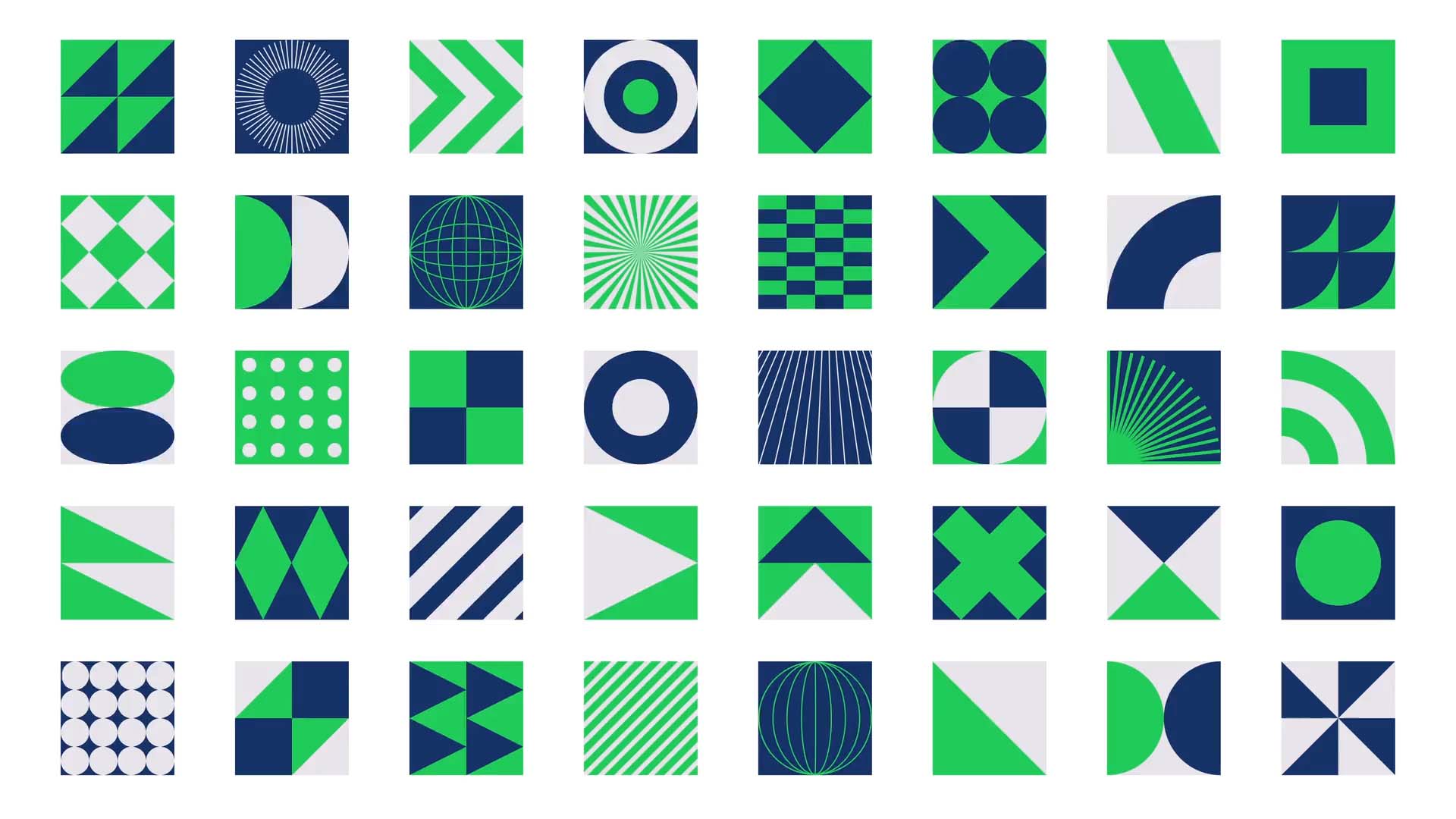 AI Fringe animated tiles